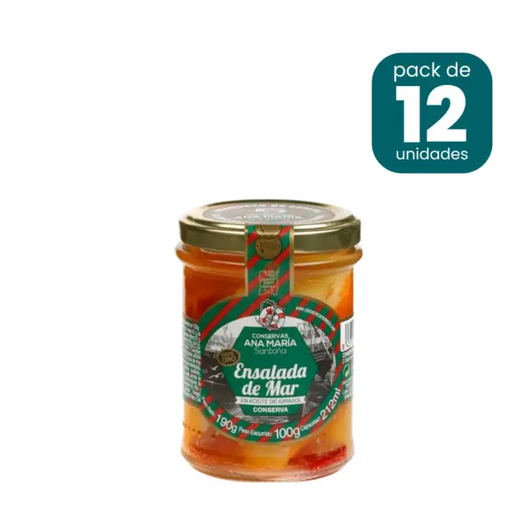 Ensalada del mar 190g caja de 12