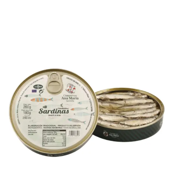 Sardinillas en aceite de oliva 270g