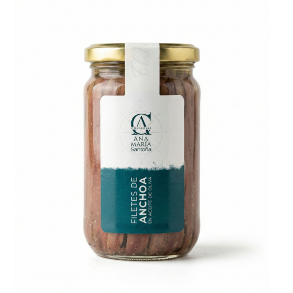 Anchoas del Cantábrico en aceite de oliva 300g