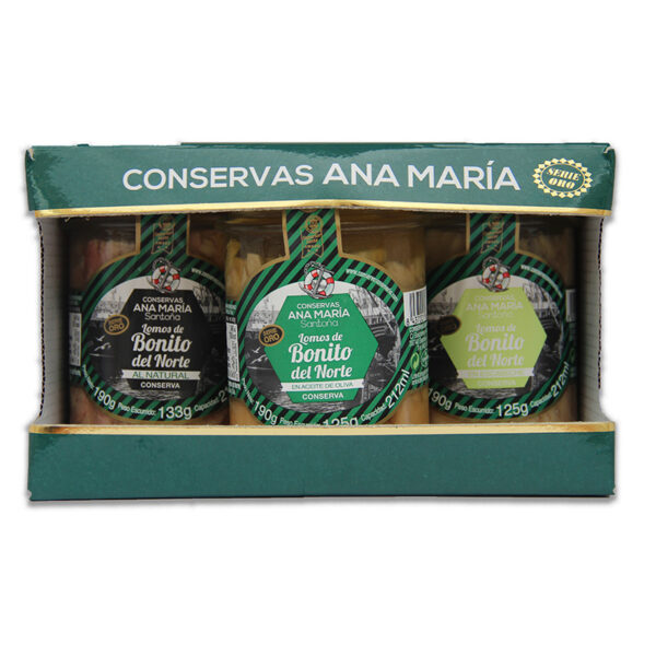 Estuche degustación pack-3 bonito