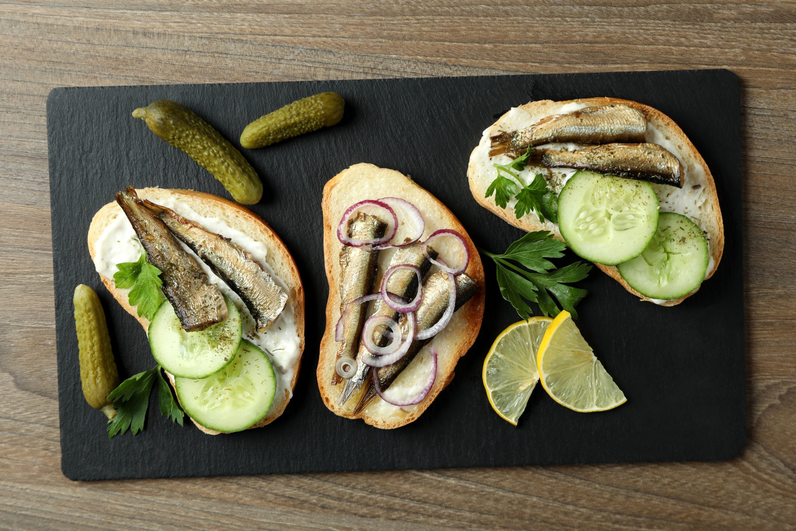 sándwich de sardinilla